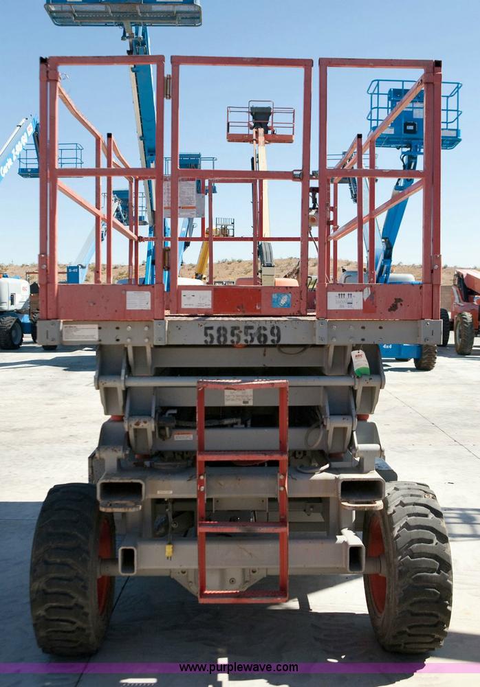 image for item 1050 2005 Skyjack SJ 7127 rough terrain scissor lift