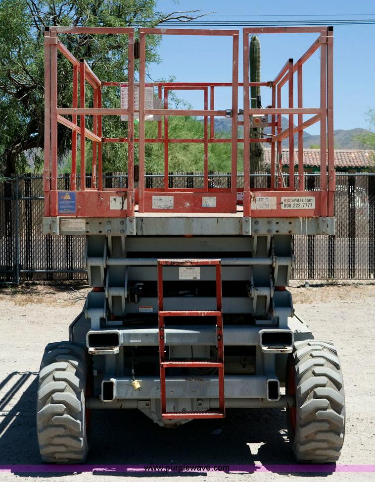 image for item 1051 2005 Skyjack SJ 7127 rough terrain scissor lift