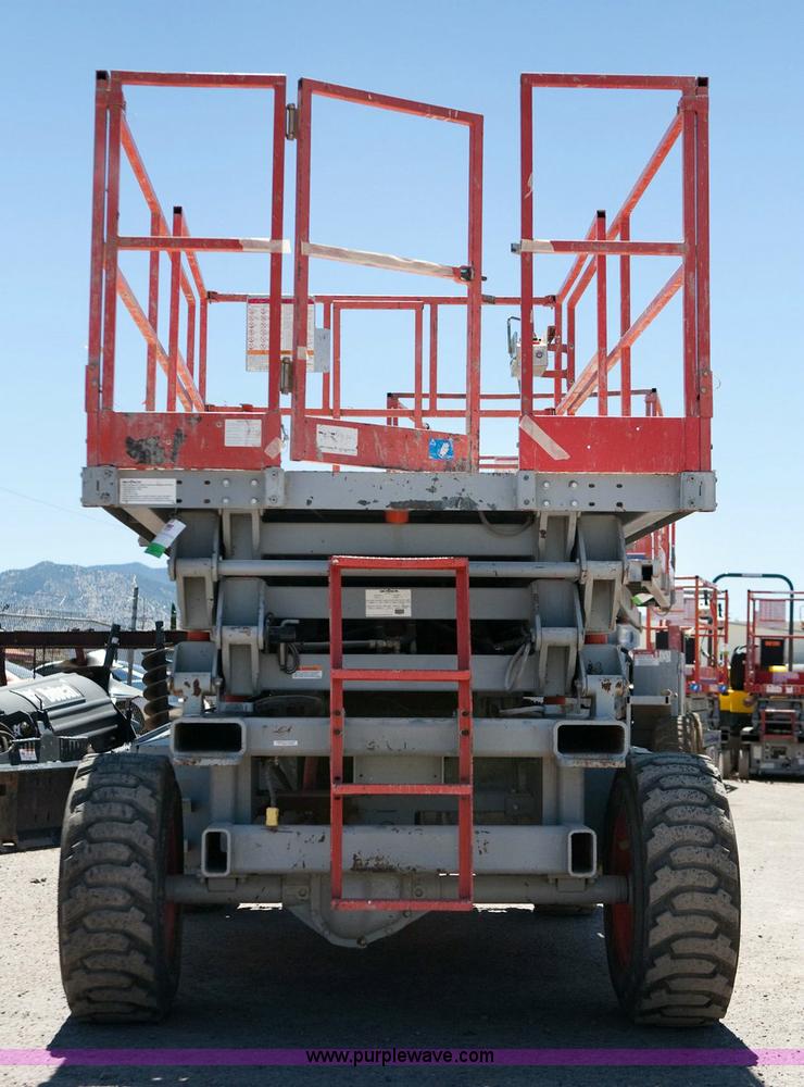 image for item 1053 2005 Skyjack SJ 7127 rough terrain scissor lift
