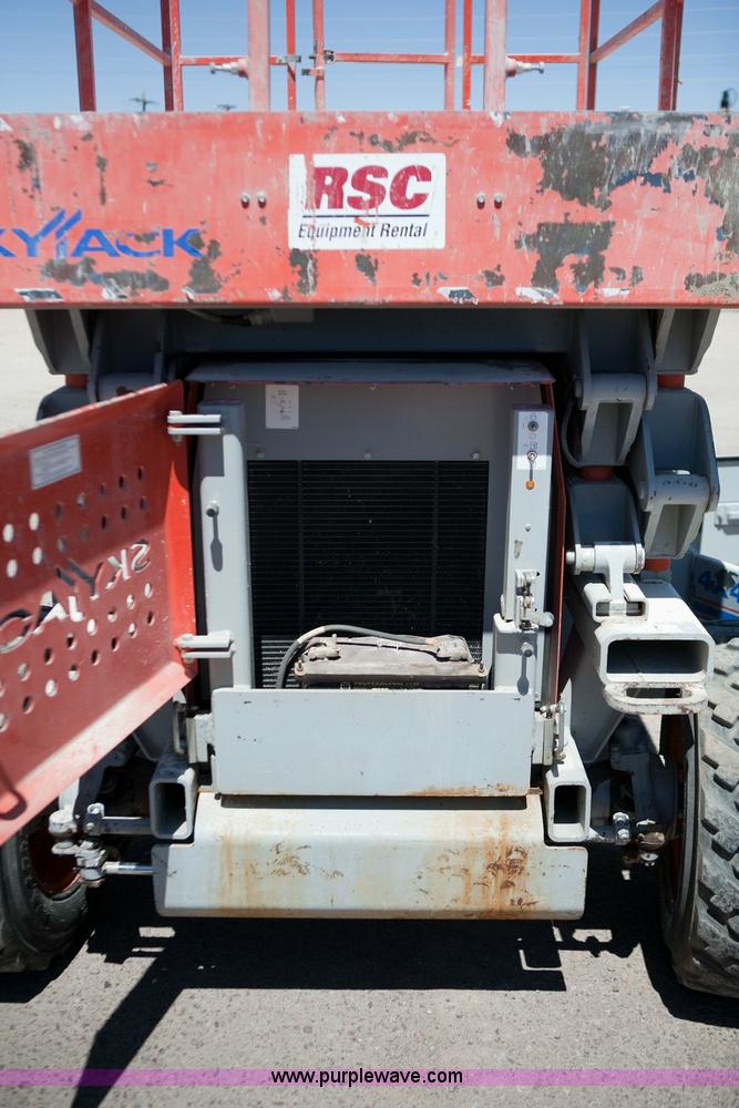 image for item 1053 2005 Skyjack SJ 7127 rough terrain scissor lift
