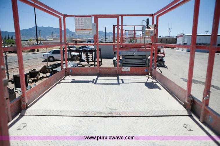 image for item 1053 2005 Skyjack SJ 7127 rough terrain scissor lift