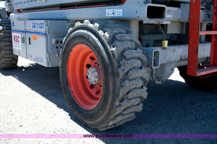 image for item 1053 2005 Skyjack SJ 7127 rough terrain scissor lift