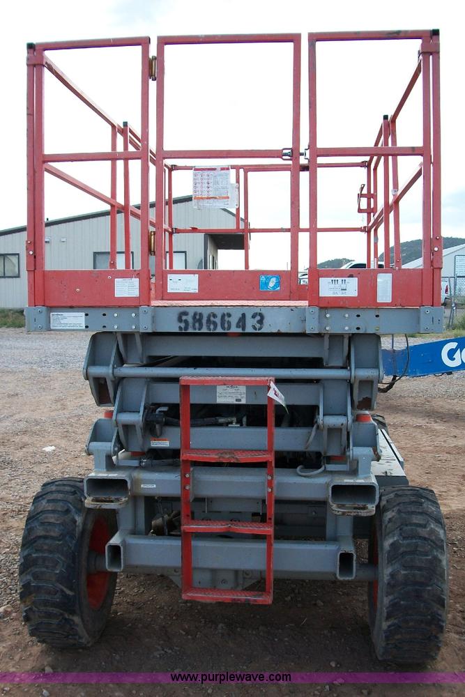 image for item 1054 2005 Skyjack SJ 7127 rough terrain scissor lift