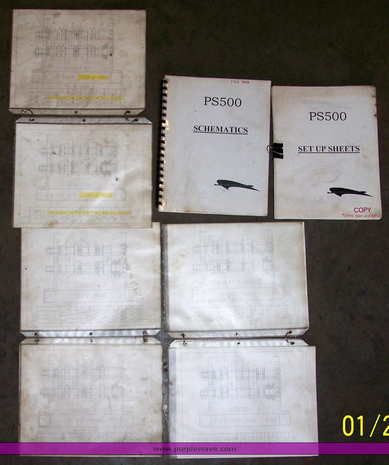 image for item 1750 Jobsite PS500 steel stud roll form