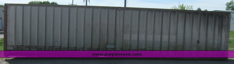 image for item 2348 40' x 96" storage box