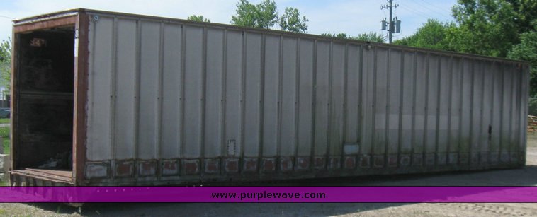 image for item 2348 40' x 96" storage box