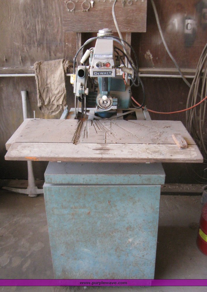 image for item 2362 DeWalt radial arm saw