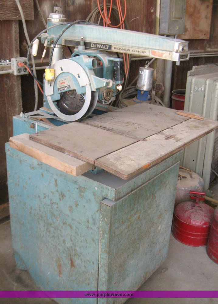 image for item 2362 DeWalt radial arm saw