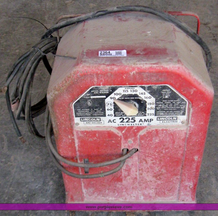 image for item 2364 Lincoln AC225-s arc welder