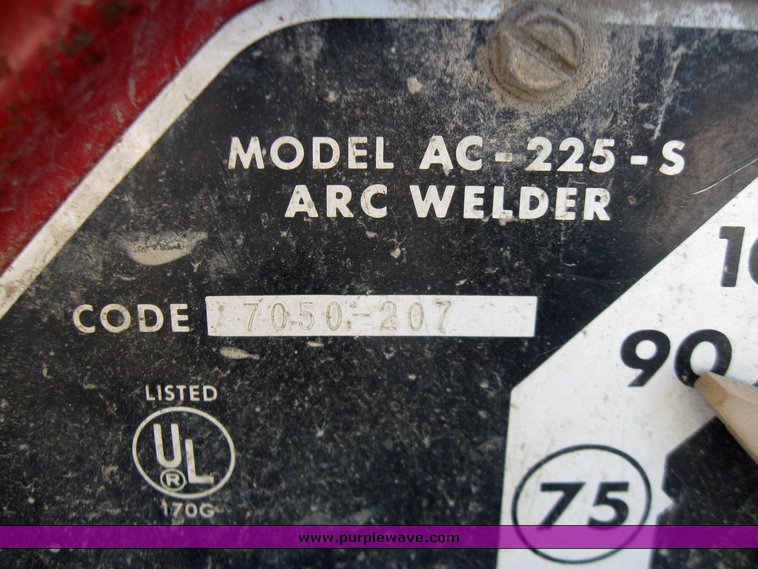 image for item 2364 Lincoln AC225-s arc welder