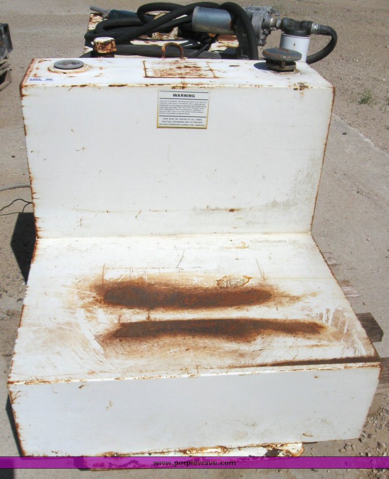 image for item 2385 52 gallon L shaped fuel tank