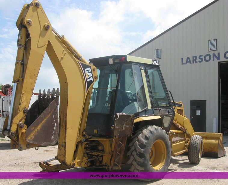 image for item 2424 1993 Caterpillar 416B backhoe