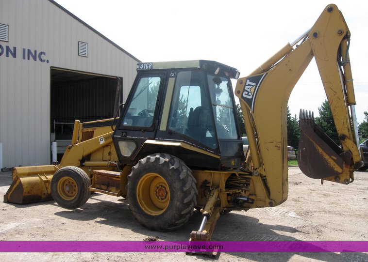 image for item 2424 1993 Caterpillar 416B backhoe