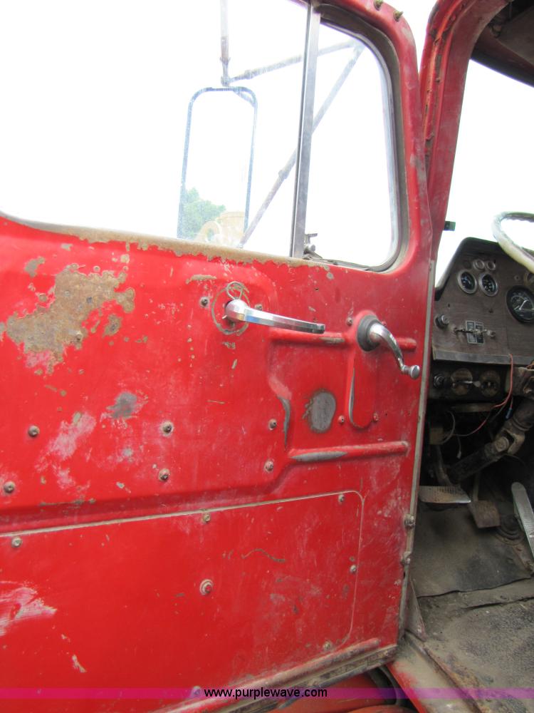 image for item 3349 1970 Autocar fuel lube semi truck