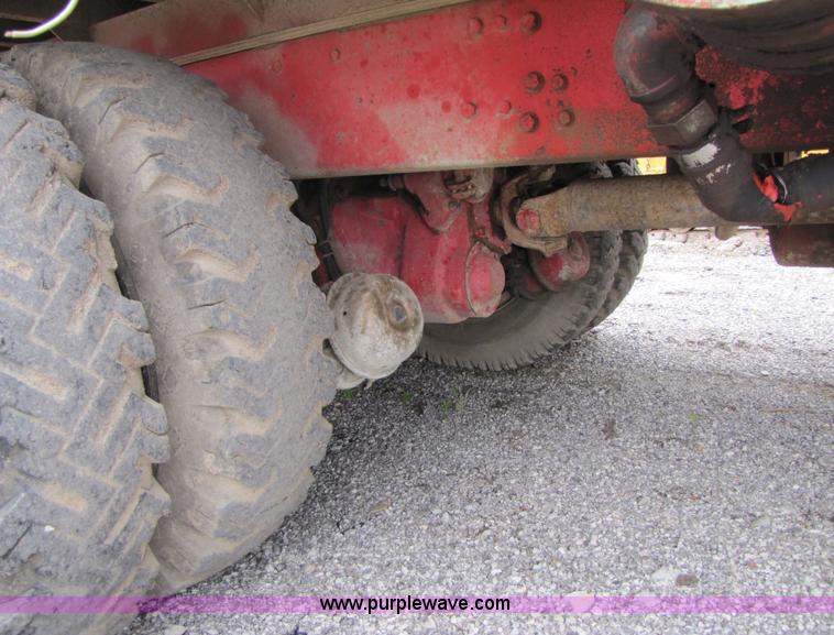 image for item 3349 1970 Autocar fuel lube semi truck