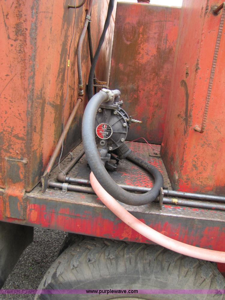 image for item 3349 1970 Autocar fuel lube semi truck