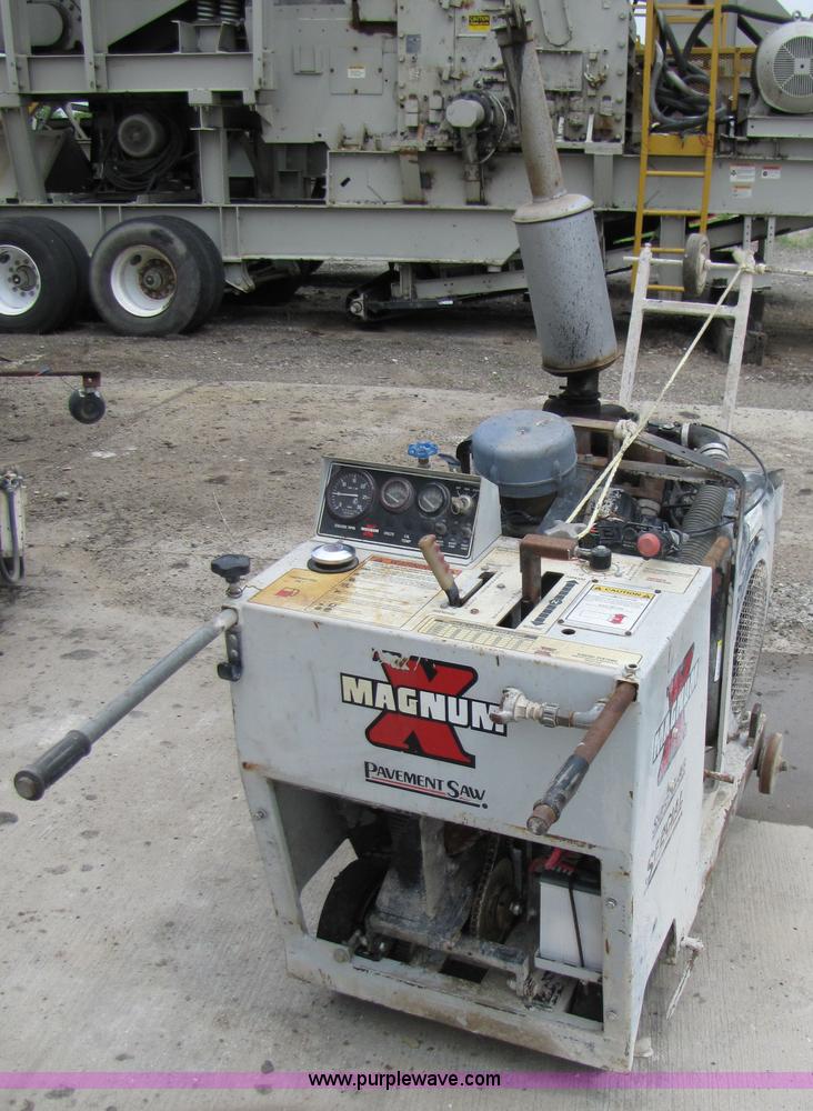 image for item 3350 Magnum SuperMag special pavement saw