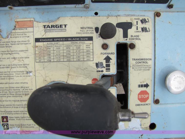 image for item 3351 Target PRO II pavement saw