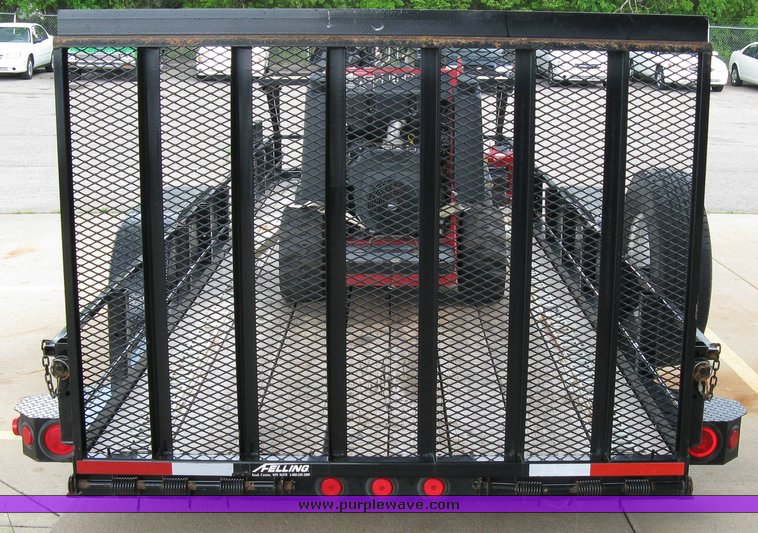 image for item 5011 Toro mini skid steer, attachments and custom trailer