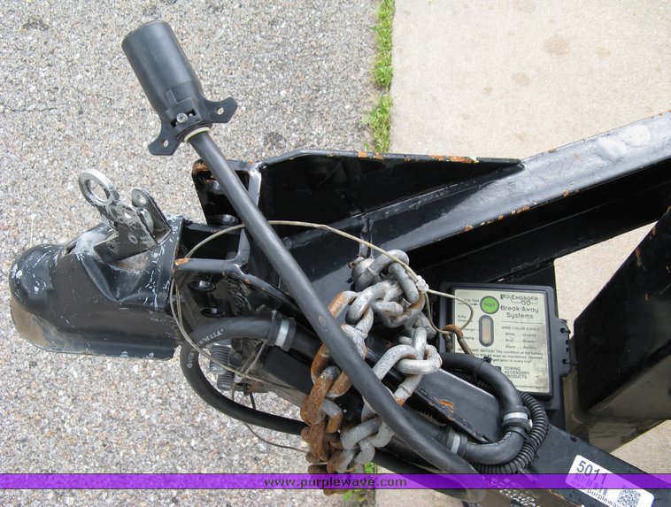 image for item 5011 Toro mini skid steer, attachments and custom trailer