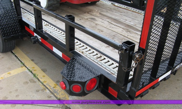 image for item 5011 Toro mini skid steer, attachments and custom trailer