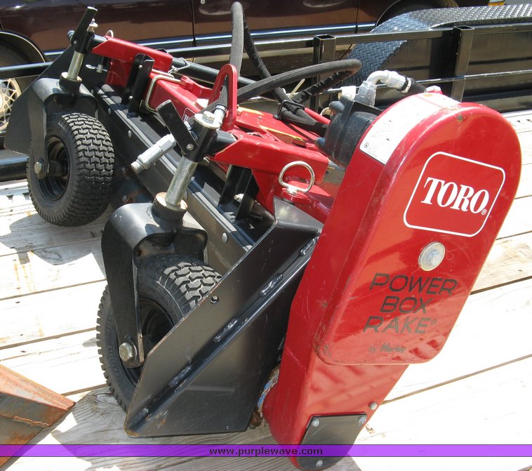 image for item 5011 Toro mini skid steer, attachments and custom trailer