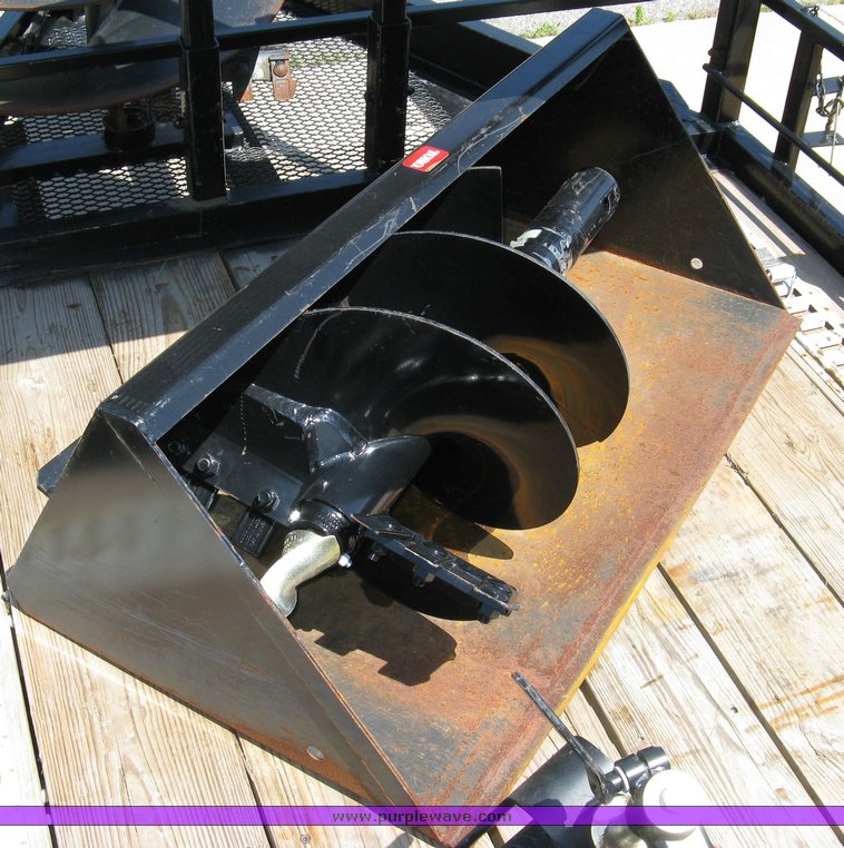 image for item 5011 Toro mini skid steer, attachments and custom trailer