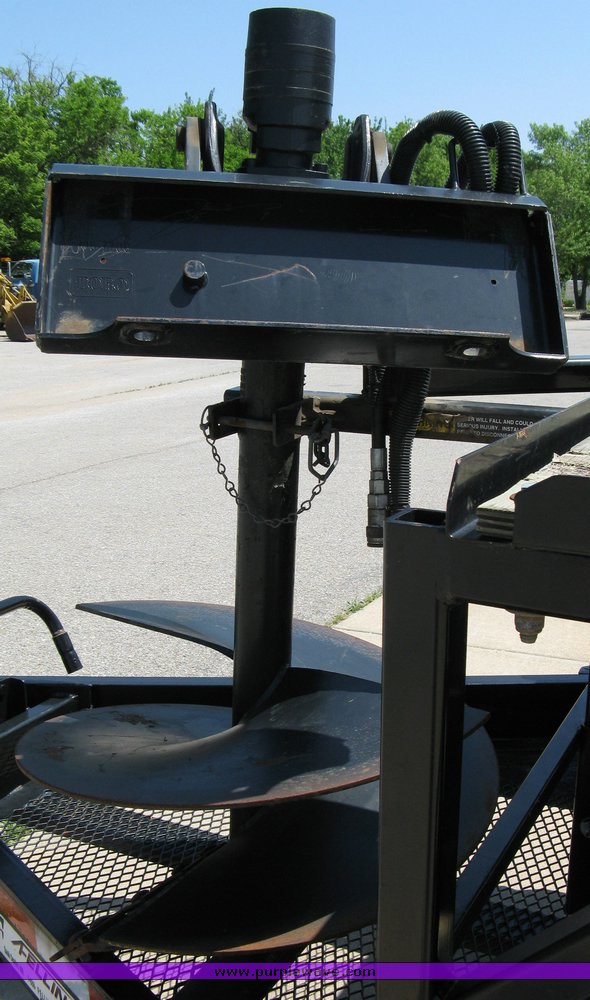 image for item 5011 Toro mini skid steer, attachments and custom trailer