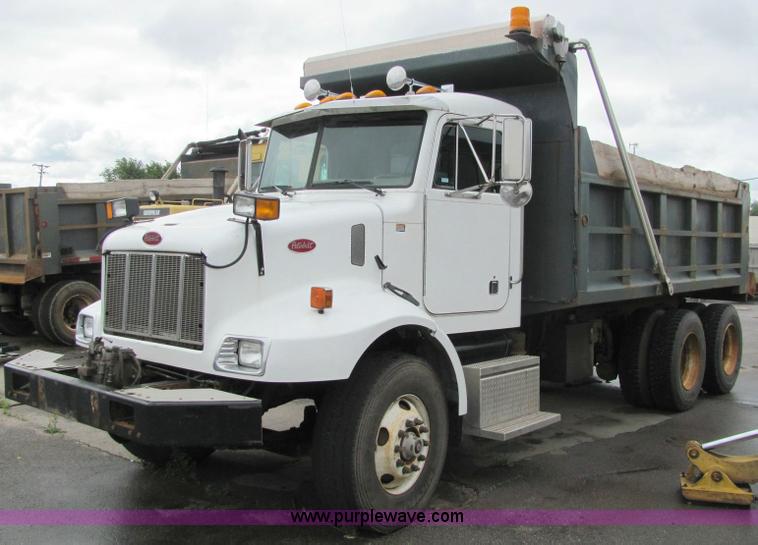 image for item 6121 2003 Peterbilt Conventional 330 tandem axle dump truck