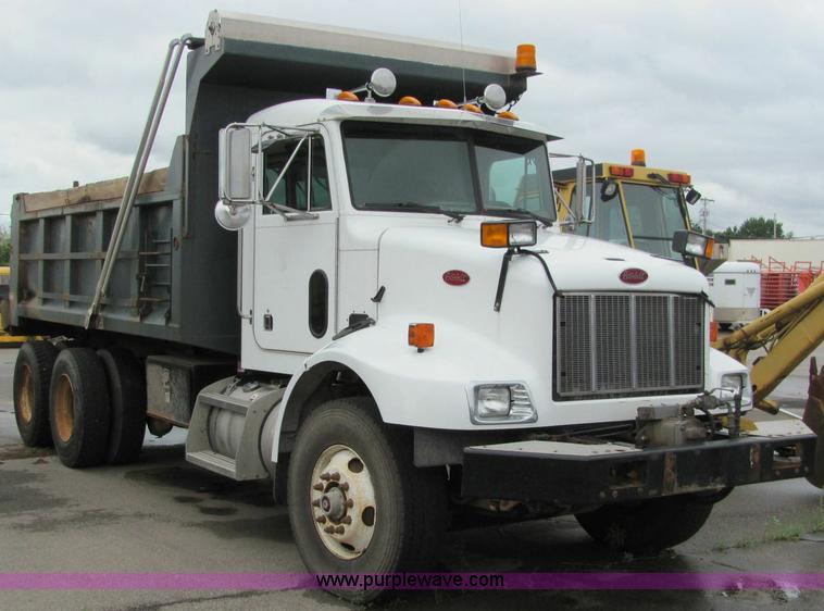 image for item 6121 2003 Peterbilt Conventional 330 tandem axle dump truck