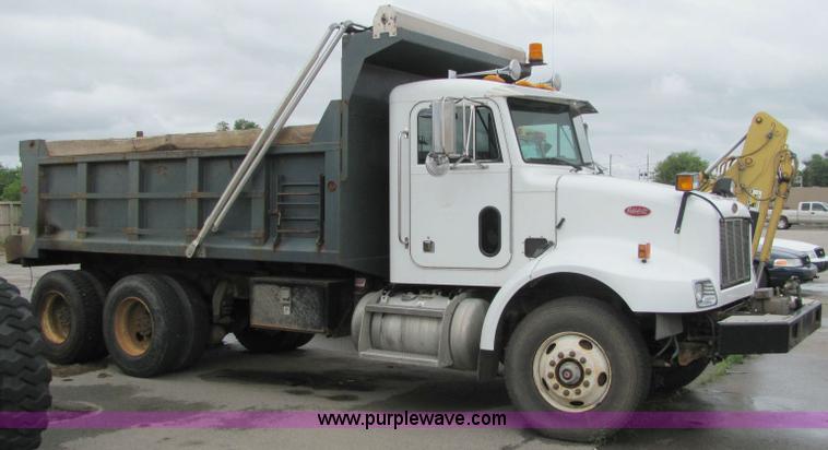 image for item 6121 2003 Peterbilt Conventional 330 tandem axle dump truck