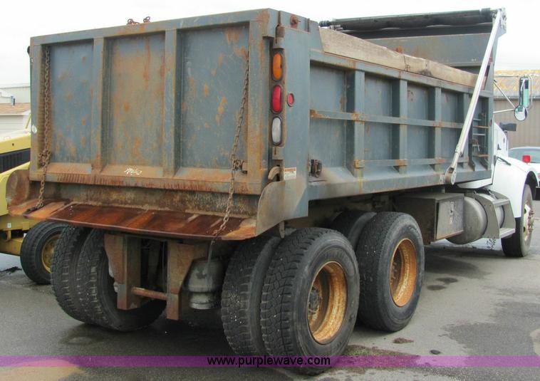 image for item 6121 2003 Peterbilt Conventional 330 tandem axle dump truck