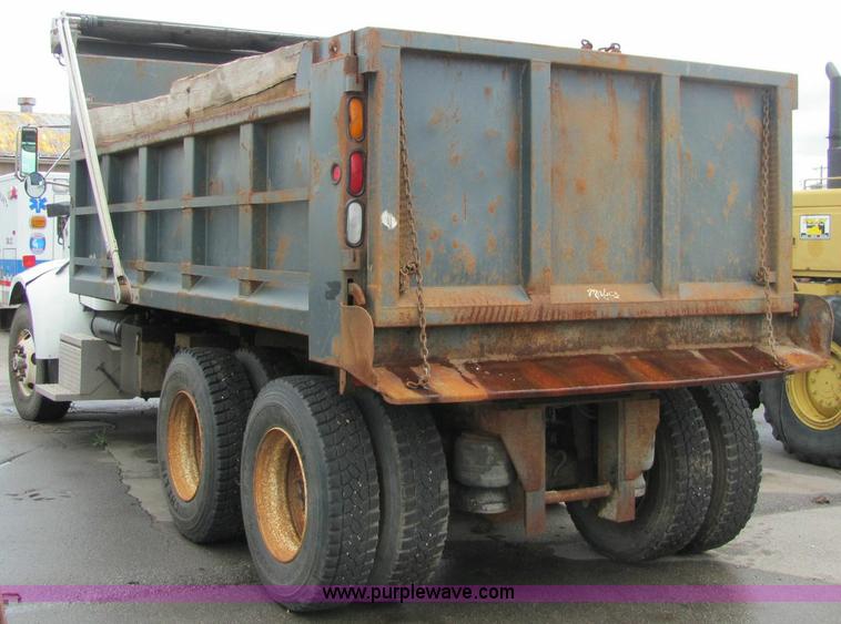 image for item 6121 2003 Peterbilt Conventional 330 tandem axle dump truck