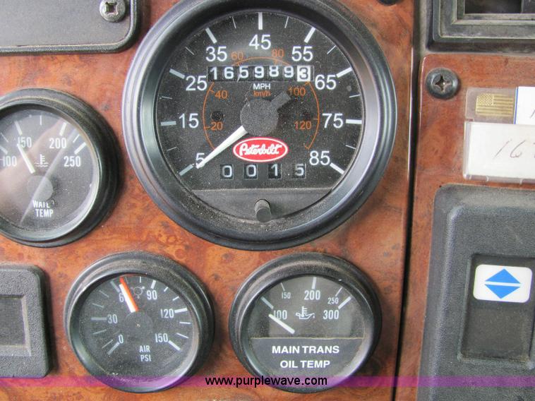 image for item 6121 2003 Peterbilt Conventional 330 tandem axle dump truck