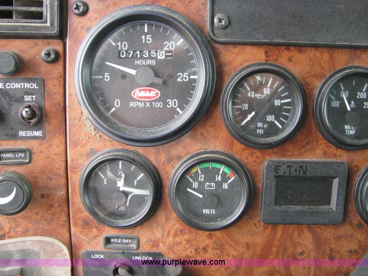 image for item 6121 2003 Peterbilt Conventional 330 tandem axle dump truck