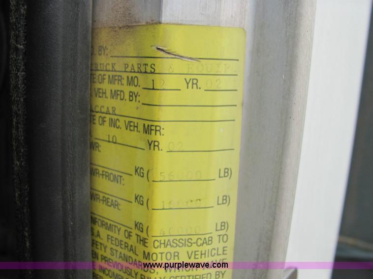 image for item 6121 2003 Peterbilt Conventional 330 tandem axle dump truck