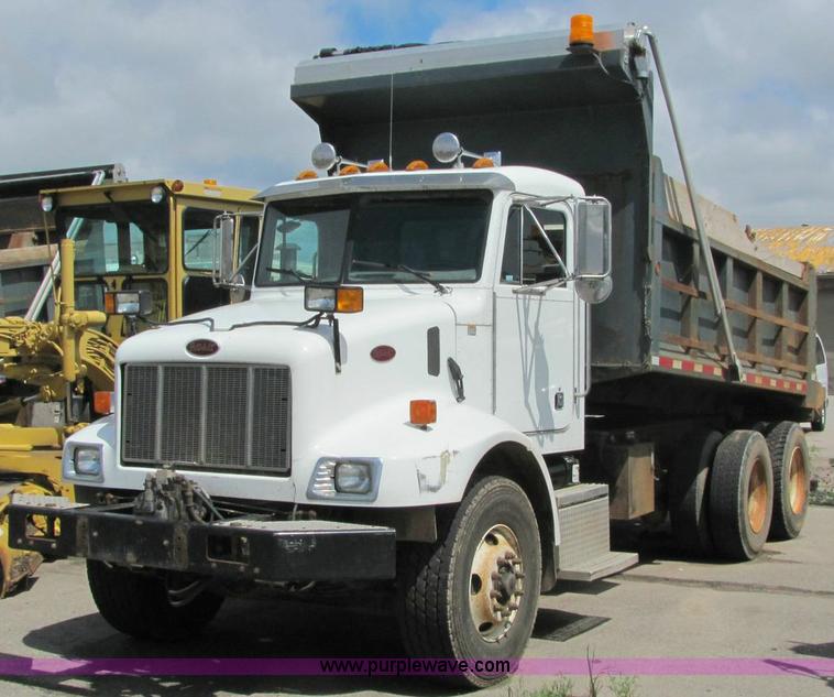 image for item 6123 2003 Peterbilt Conventional 330 tandem axle dump truck