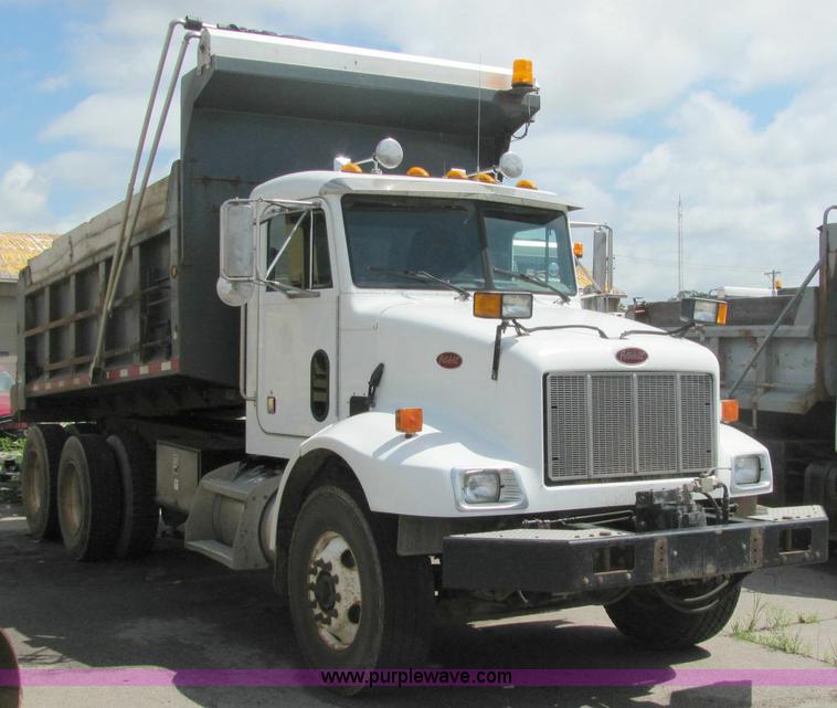 image for item 6123 2003 Peterbilt Conventional 330 tandem axle dump truck
