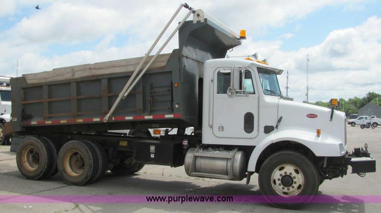 image for item 6123 2003 Peterbilt Conventional 330 tandem axle dump truck