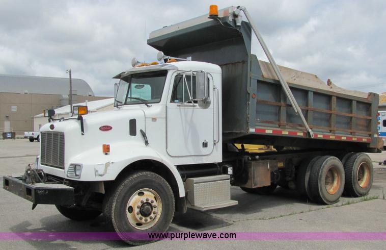 image for item 6123 2003 Peterbilt Conventional 330 tandem axle dump truck
