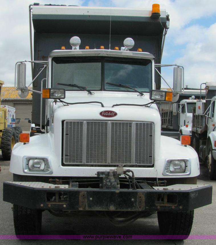 image for item 6123 2003 Peterbilt Conventional 330 tandem axle dump truck