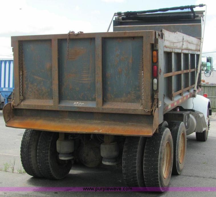 image for item 6123 2003 Peterbilt Conventional 330 tandem axle dump truck
