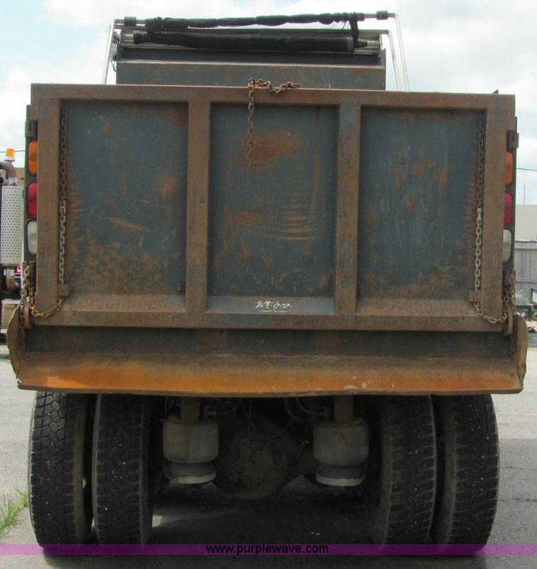 image for item 6123 2003 Peterbilt Conventional 330 tandem axle dump truck