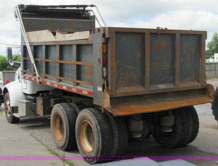 image for item 6123 2003 Peterbilt Conventional 330 tandem axle dump truck