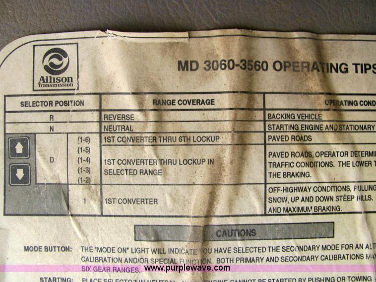 image for item 6124 1999 International Series 4900 single axle dump truck