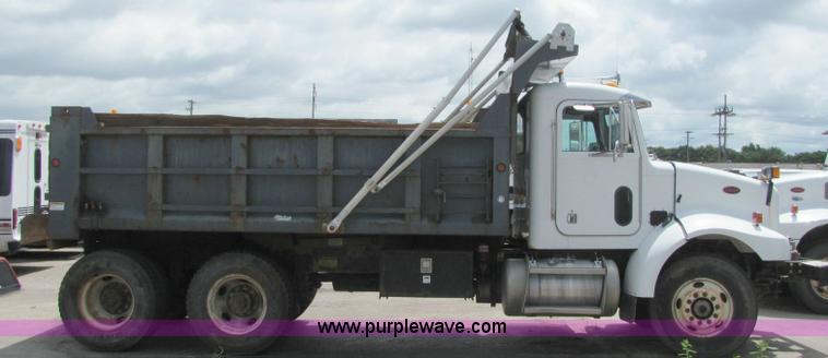 image for item 6125 2003 Peterbilt Conventional 330 Tandem axle dump truck