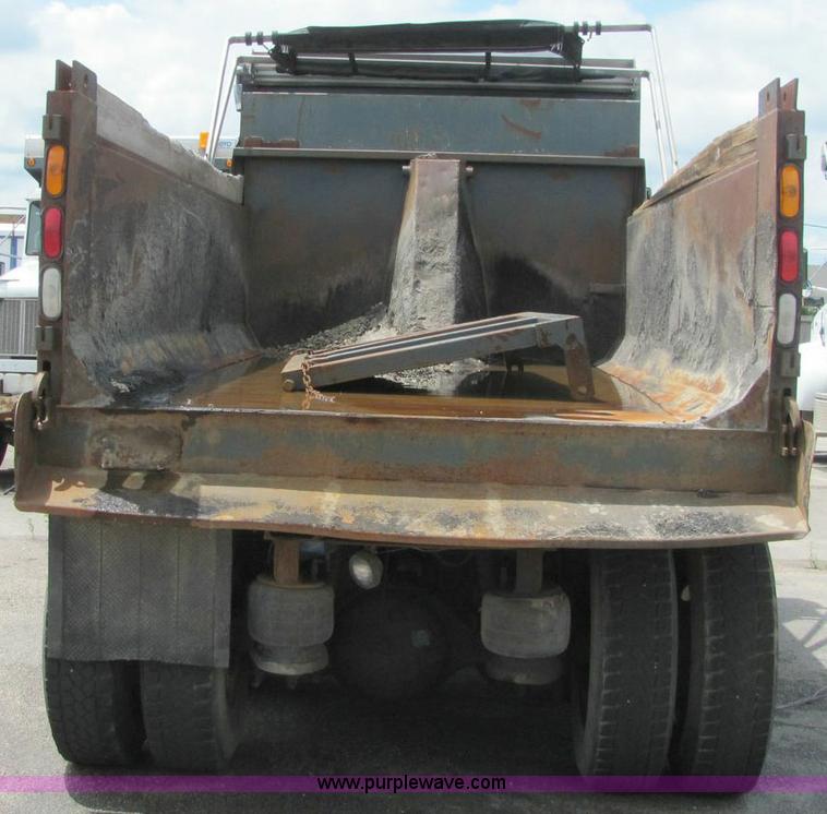 image for item 6125 2003 Peterbilt Conventional 330 Tandem axle dump truck