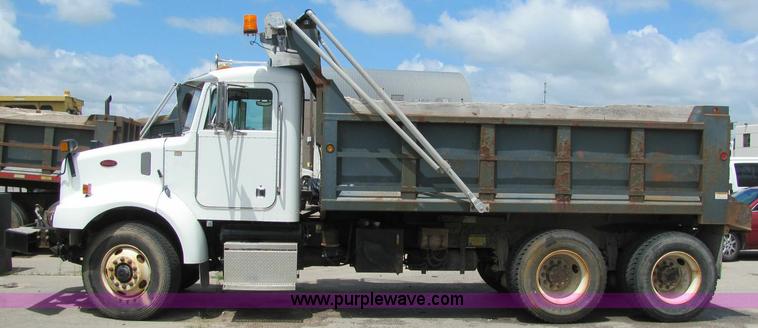 image for item 6125 2003 Peterbilt Conventional 330 Tandem axle dump truck