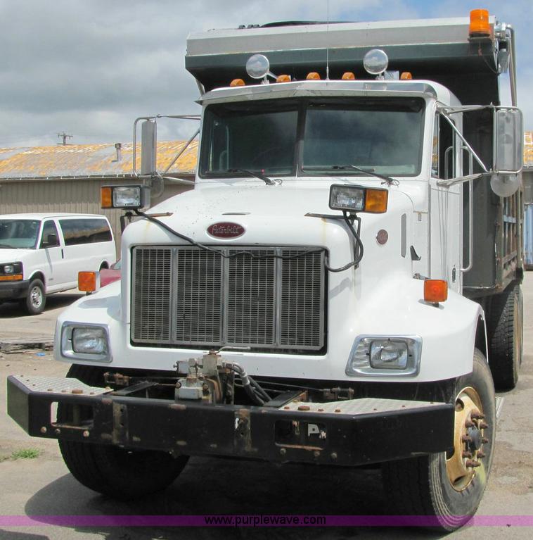 image for item 6125 2003 Peterbilt Conventional 330 Tandem axle dump truck