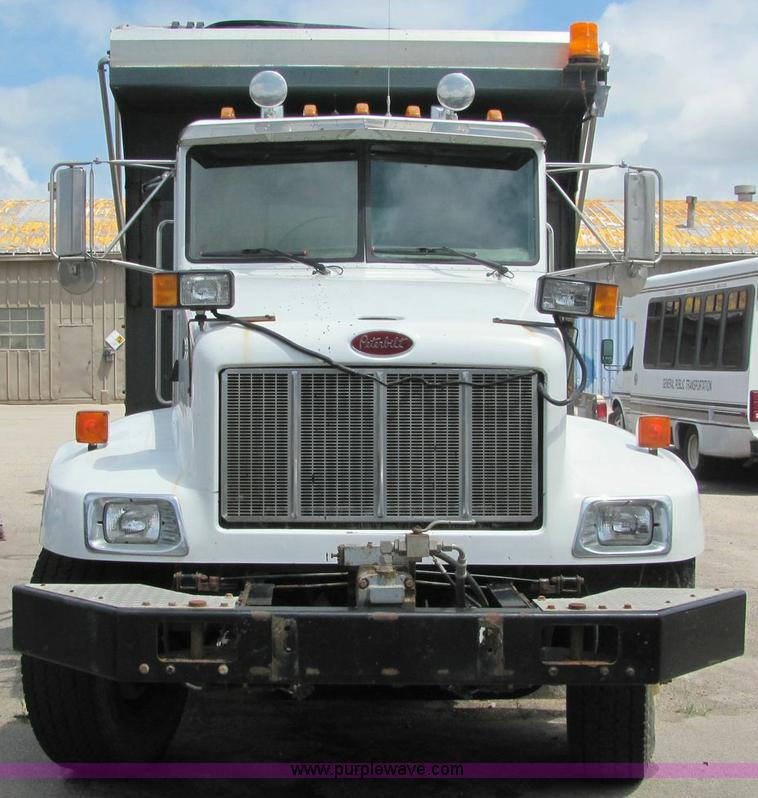 image for item 6125 2003 Peterbilt Conventional 330 Tandem axle dump truck